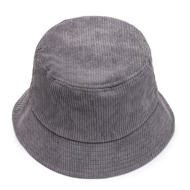 Super September 100% corduroy bucket hat custom designer corduroy bucket hat