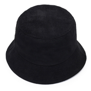 Super September 100% corduroy bucket hat custom designer corduroy bucket hat