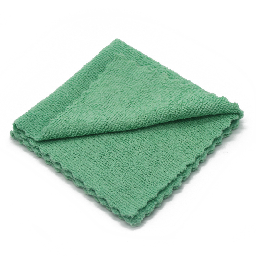 microfiber multipurpose towel hot cutting car wash towel household cleaning cloth without edge