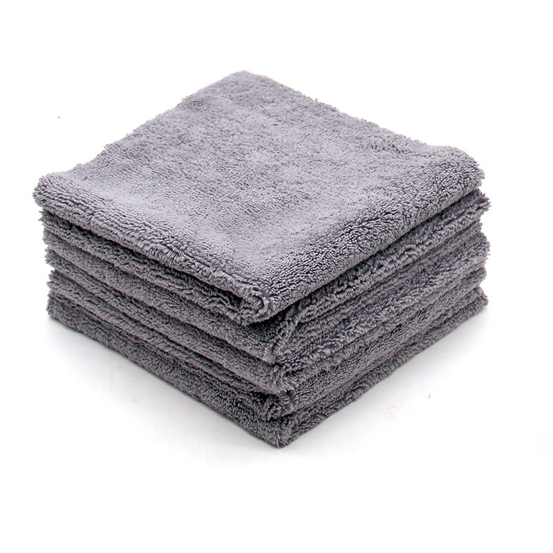 microfiber multipurpose towel hot cutting car wash towel household cleaning cloth without edge