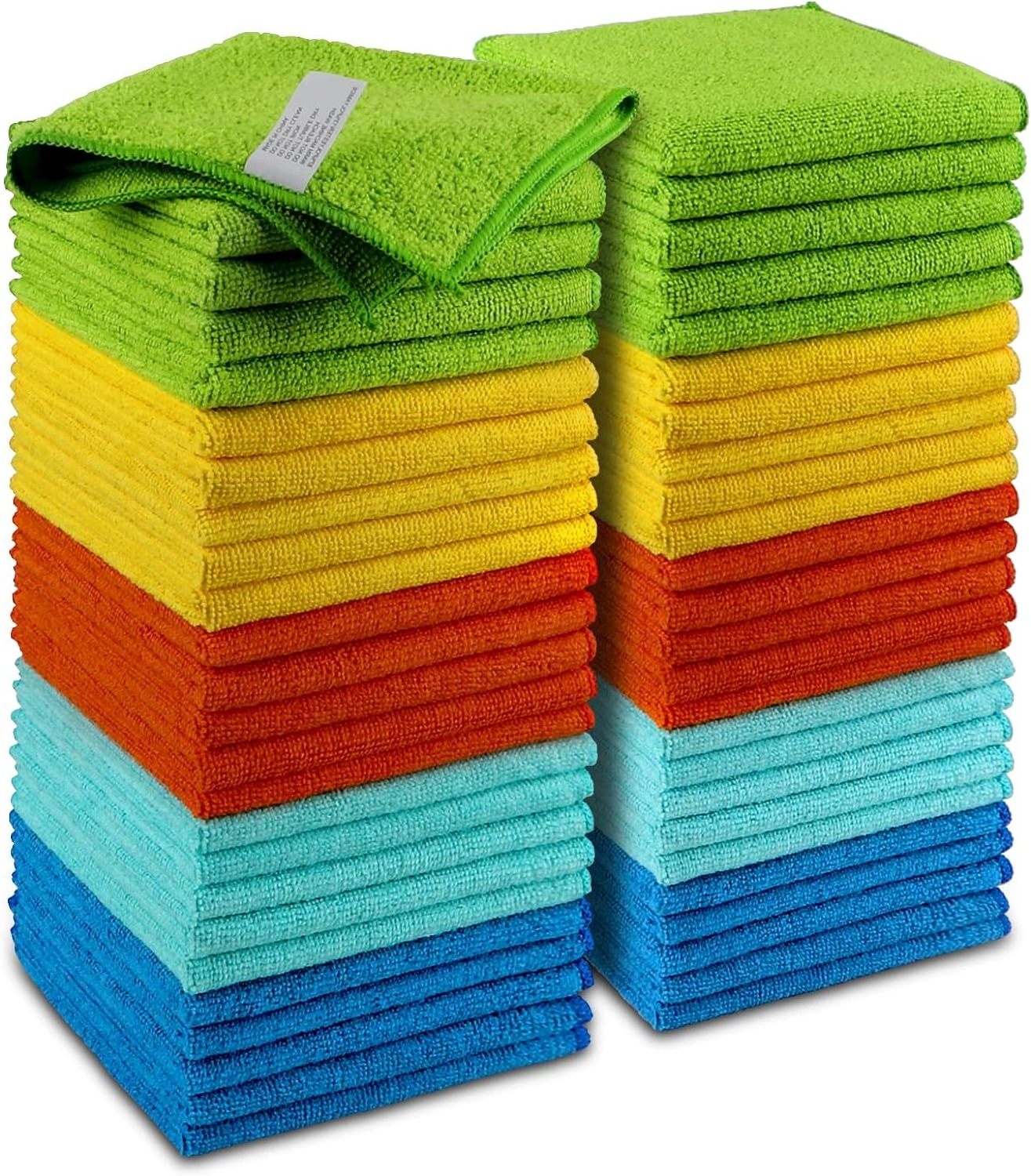 Microfiber high-density custom logo microfibre towel 300gsm strong absorbent car wash cleaning  drying cloth for washing car