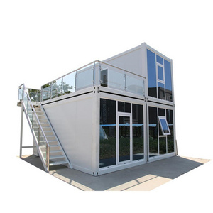 Prefab house with roof top pool container house prefabricated 2 bedroom barbados prefabricated summer house