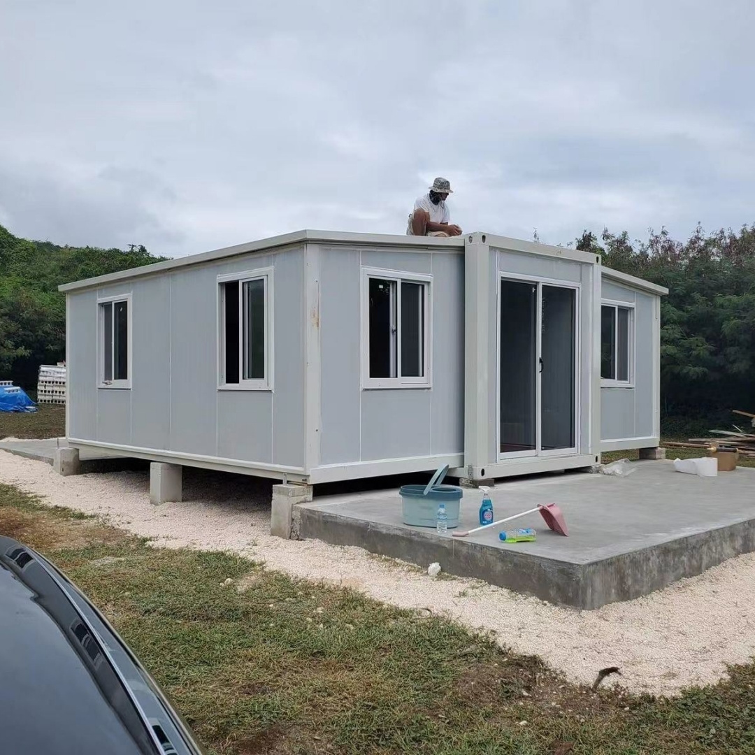 Luxury tiny house garage modular apartment building prefab small assembled houses home container