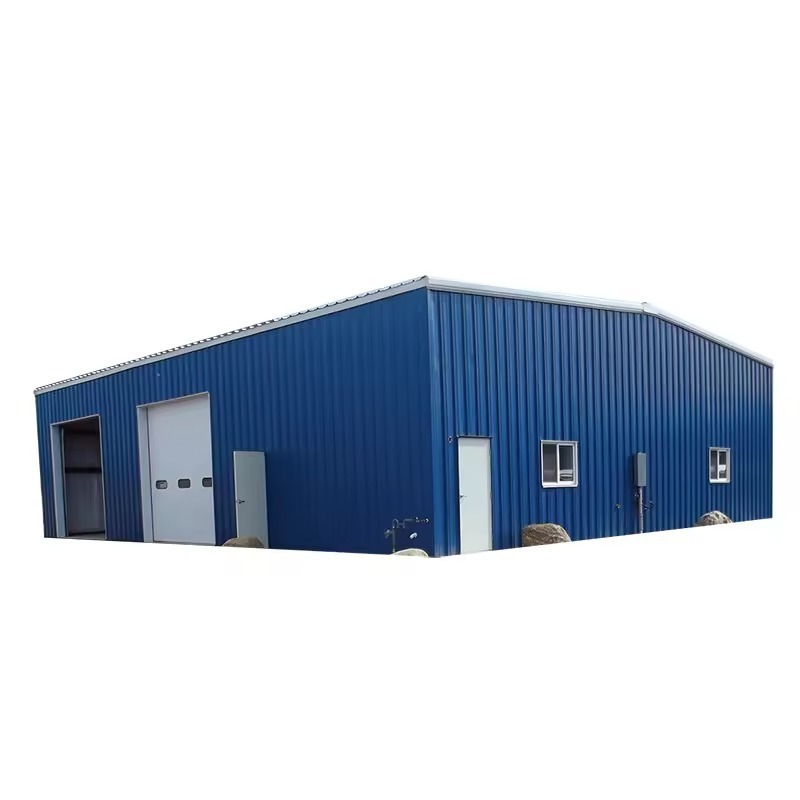 Good quality steel structure arch truss metal roof shed for waiting room prefab metal frame steel storage building kits