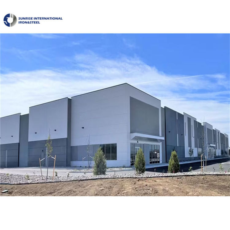 Prefab steel structure buildings villa commercial buildings with steel structure building for car parking pre-fabricated