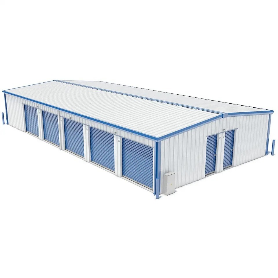 High quality industrialized building structurecon cow barn warehouse roof frame prefabricated 4 story steel building farm barn