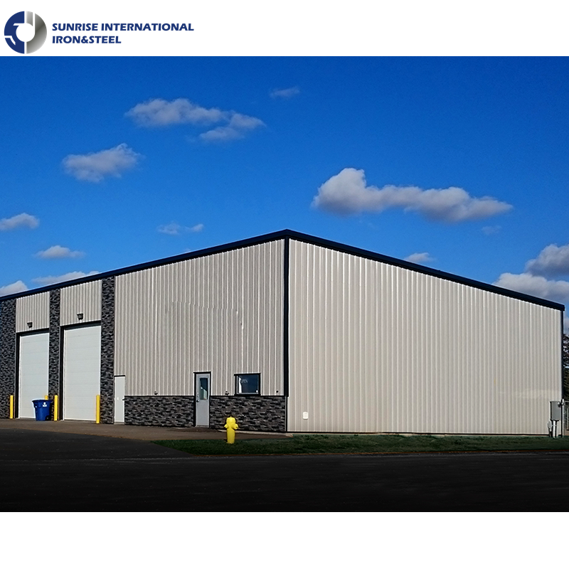 Prefabricated Cheap Steel Building Structure Warehouse Weight Light Prefab Workshop cold storage warehouse construction