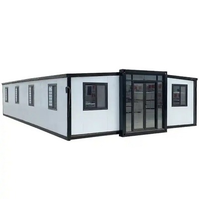 Prefab glass building mobile tiny houses portable casa container houses prefabricated homes modern villa 5 bedroom