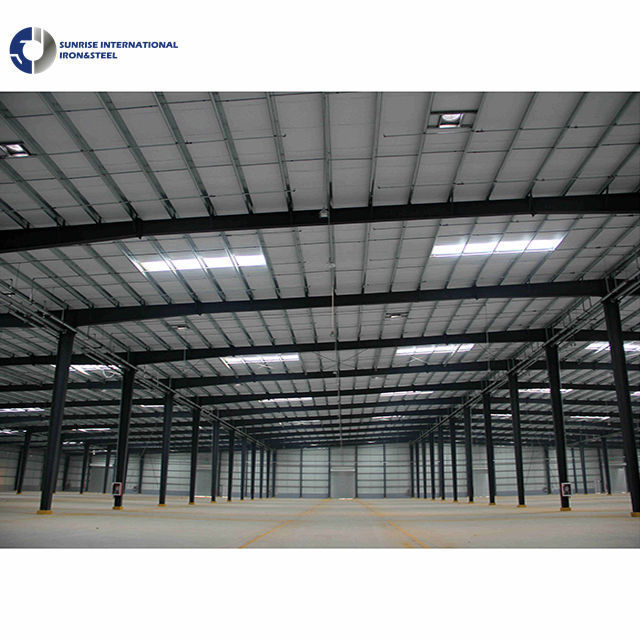 Prefabricated Steel Structure Quick Build Poultry Hangar Low Cost Prefab Warehouse