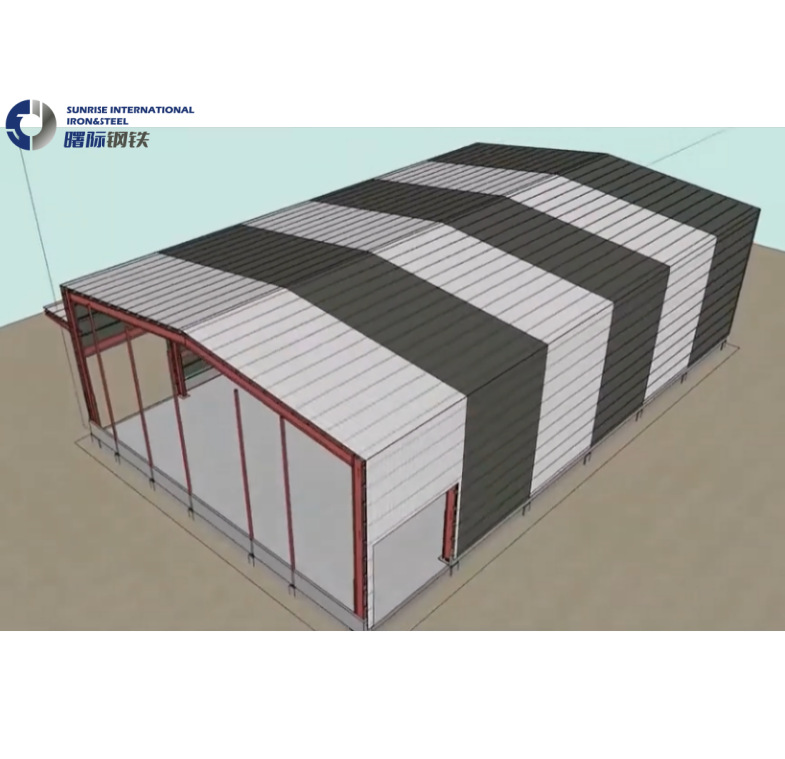 Prefab goat steel roof truss warehouse shed design warehouse building plans steel building design steel structure