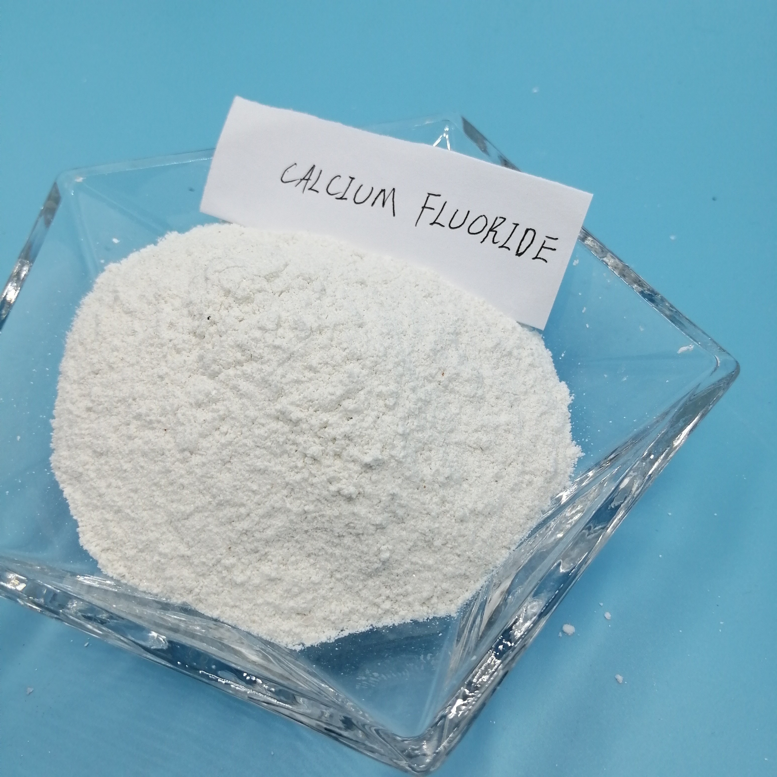 CAS 7789-75-5 Calcium Fluoride with Manufacturing Optical Glass and Optical Fiber Metallurgical Flux 99% Purity