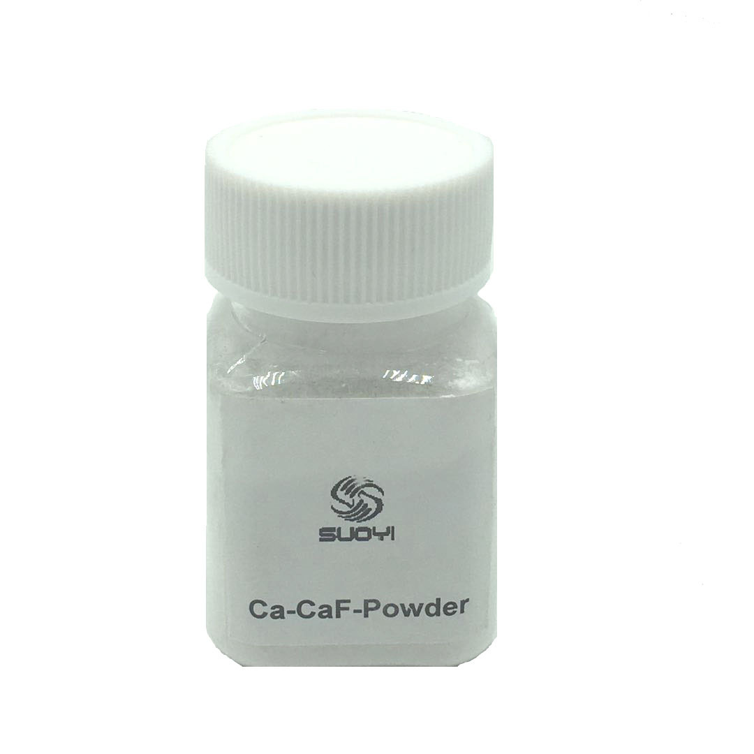 CAS 7789-75-5 Calcium Fluoride with Manufacturing Optical Glass and Optical Fiber Metallurgical Flux 99% Purity