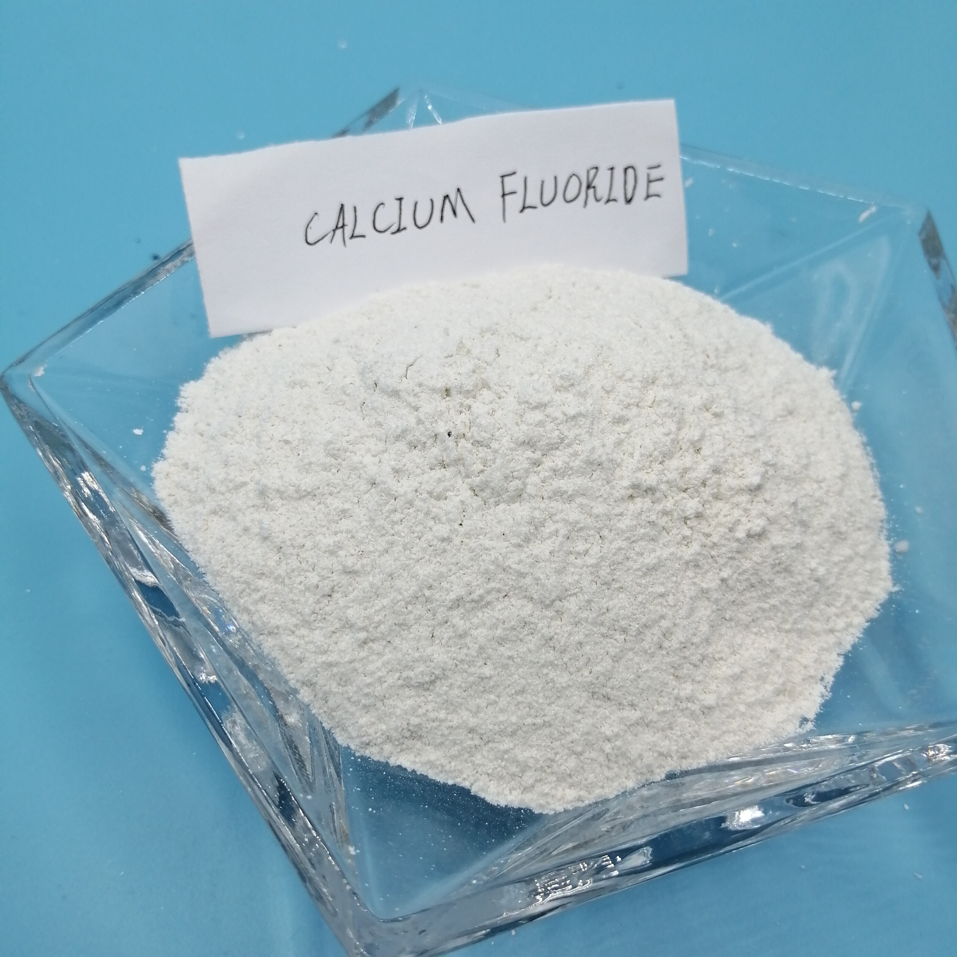 CAS 7789-75-5 Calcium Fluoride with Manufacturing Optical Glass and Optical Fiber Metallurgical Flux 99% Purity