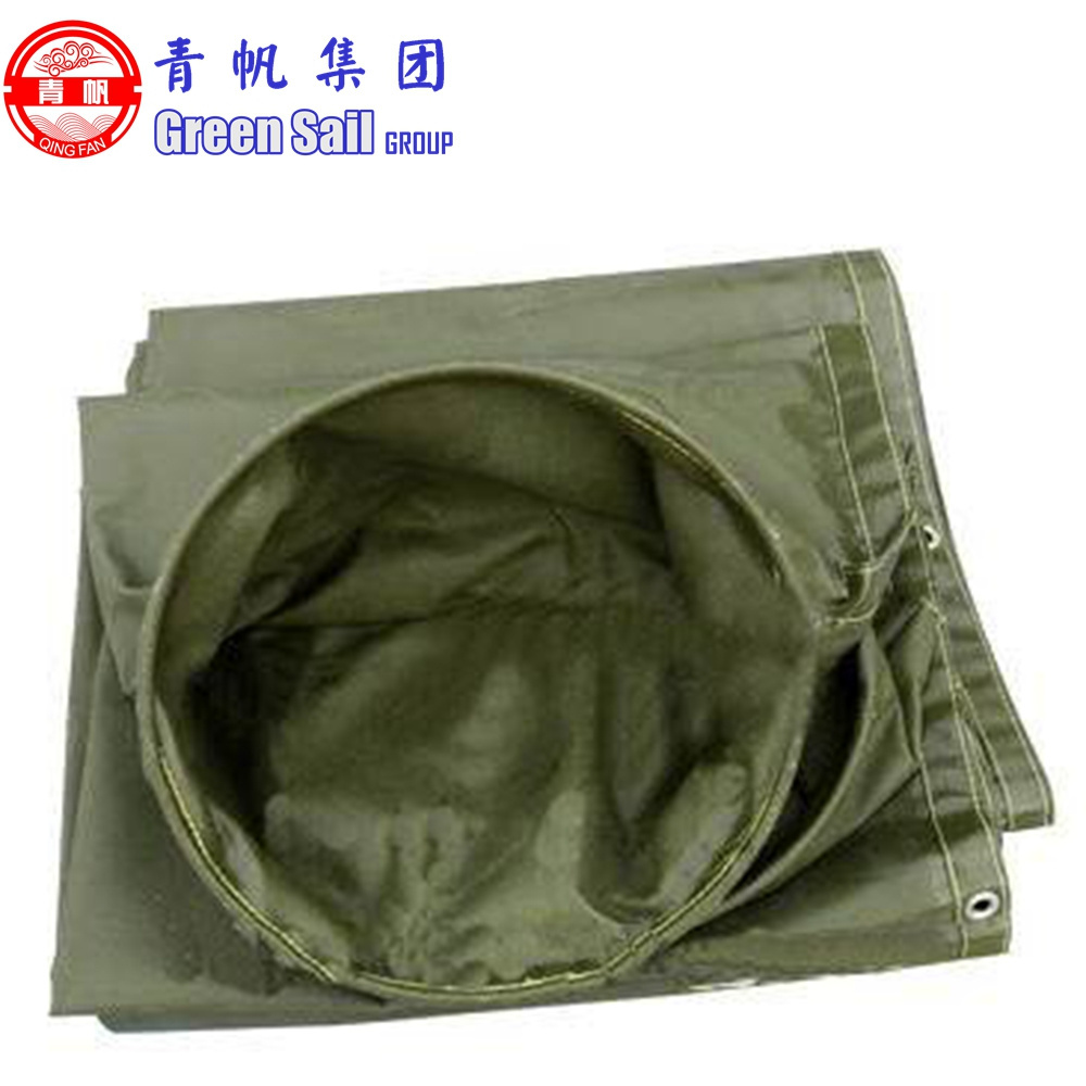 customized Soft PVC Tarpaulin Fabric Flexible Air Ventilation Fan Duct