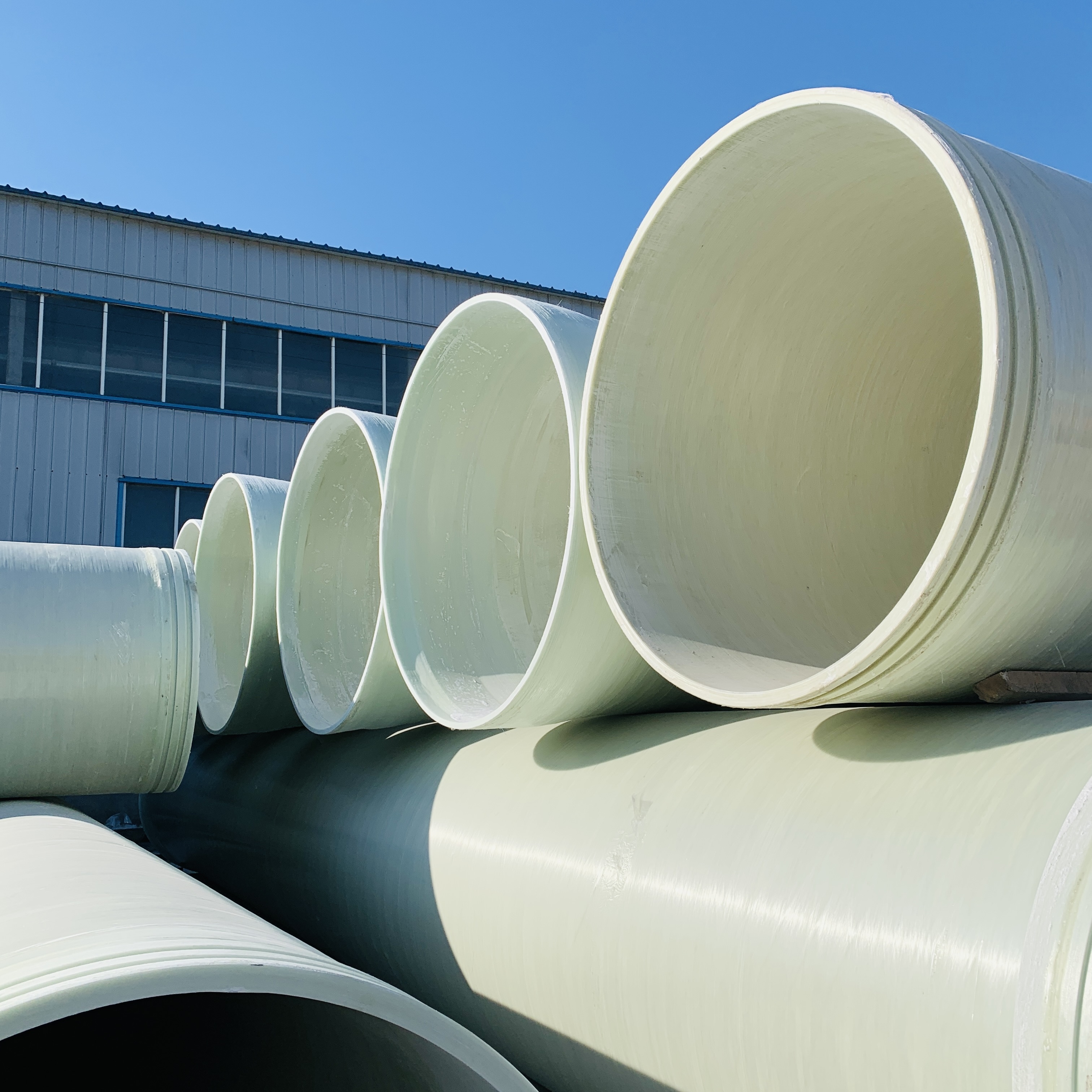 Frp Grp Pipe Sand Inclusion Glass Fiber Reinforced Plastic Pipe Transportation Liquid Gas Pipe