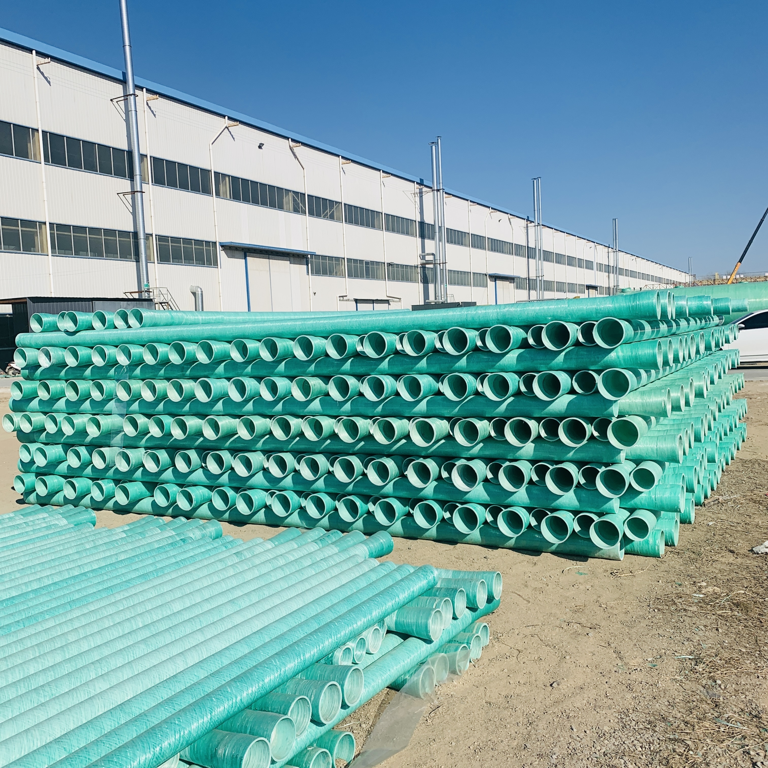 Frp Grp Pipe Sand Inclusion Glass Fiber Reinforced Plastic Pipe Transportation Liquid Gas Pipe