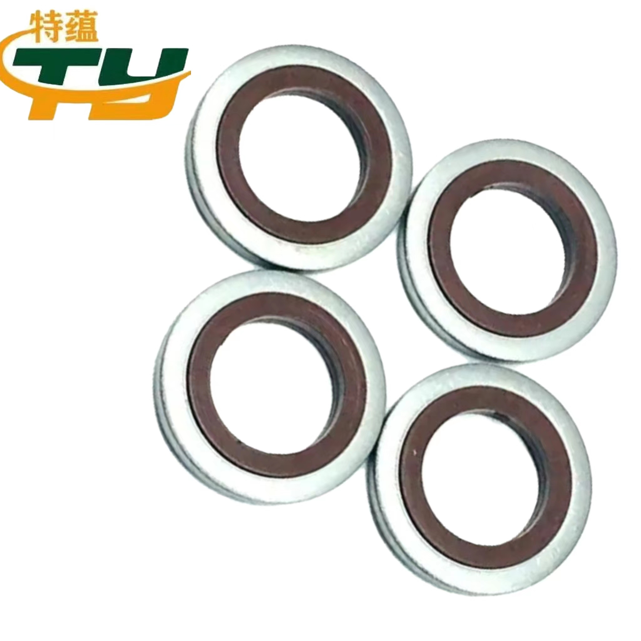 Bonded Seal Gasket Composite Gasket Iron Rubber Stainless Steel Compound Gasket for agricultural machinery