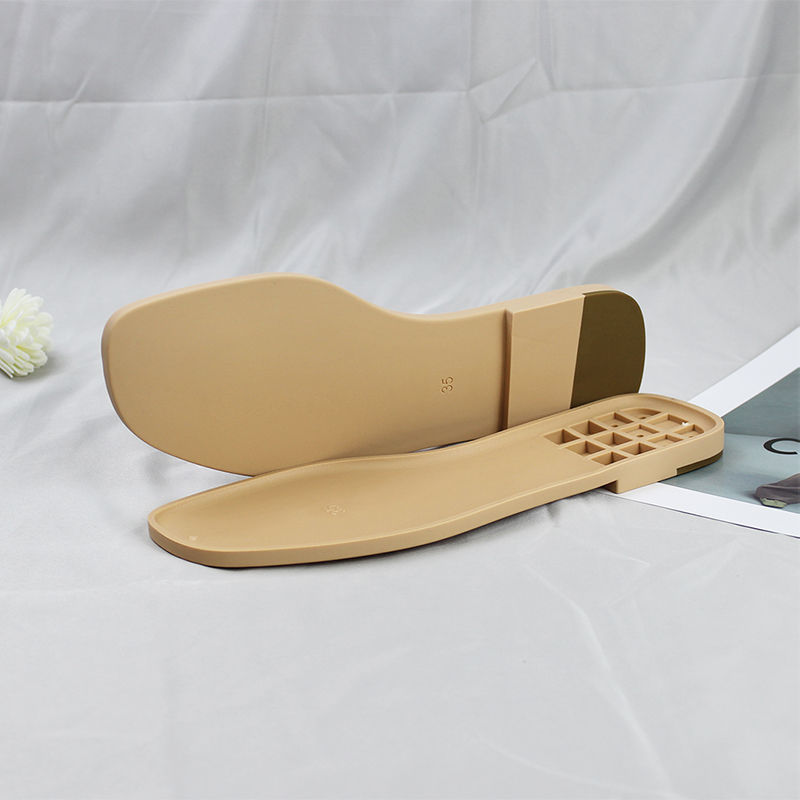 Custom Manufacturers wholesale TPU soles with two-color thick heel and round head casual sole