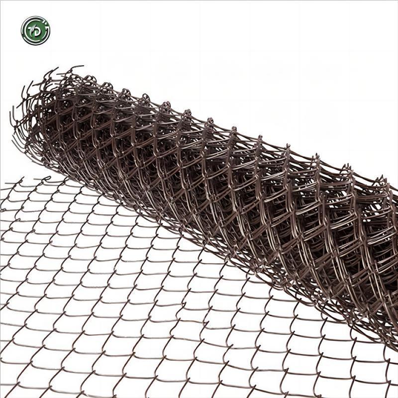 black chain link fence kit chain link green fence brown vinyl coated chain link fence for volleyball court