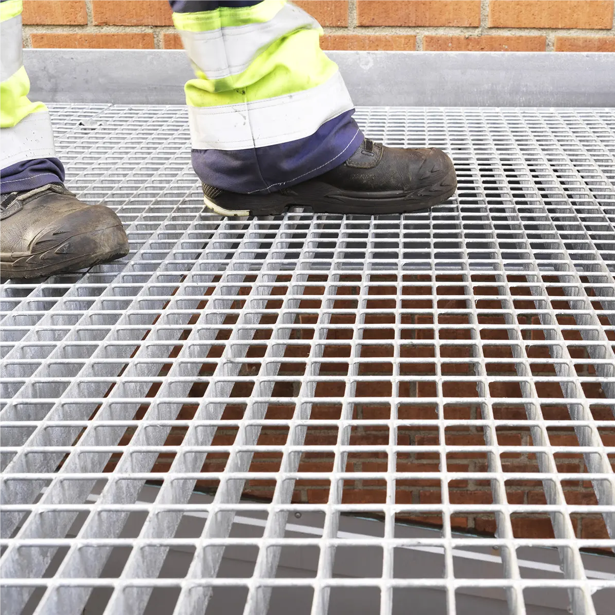 Car wash steel drain grid Garage drainage grates square Farm road drainage grates