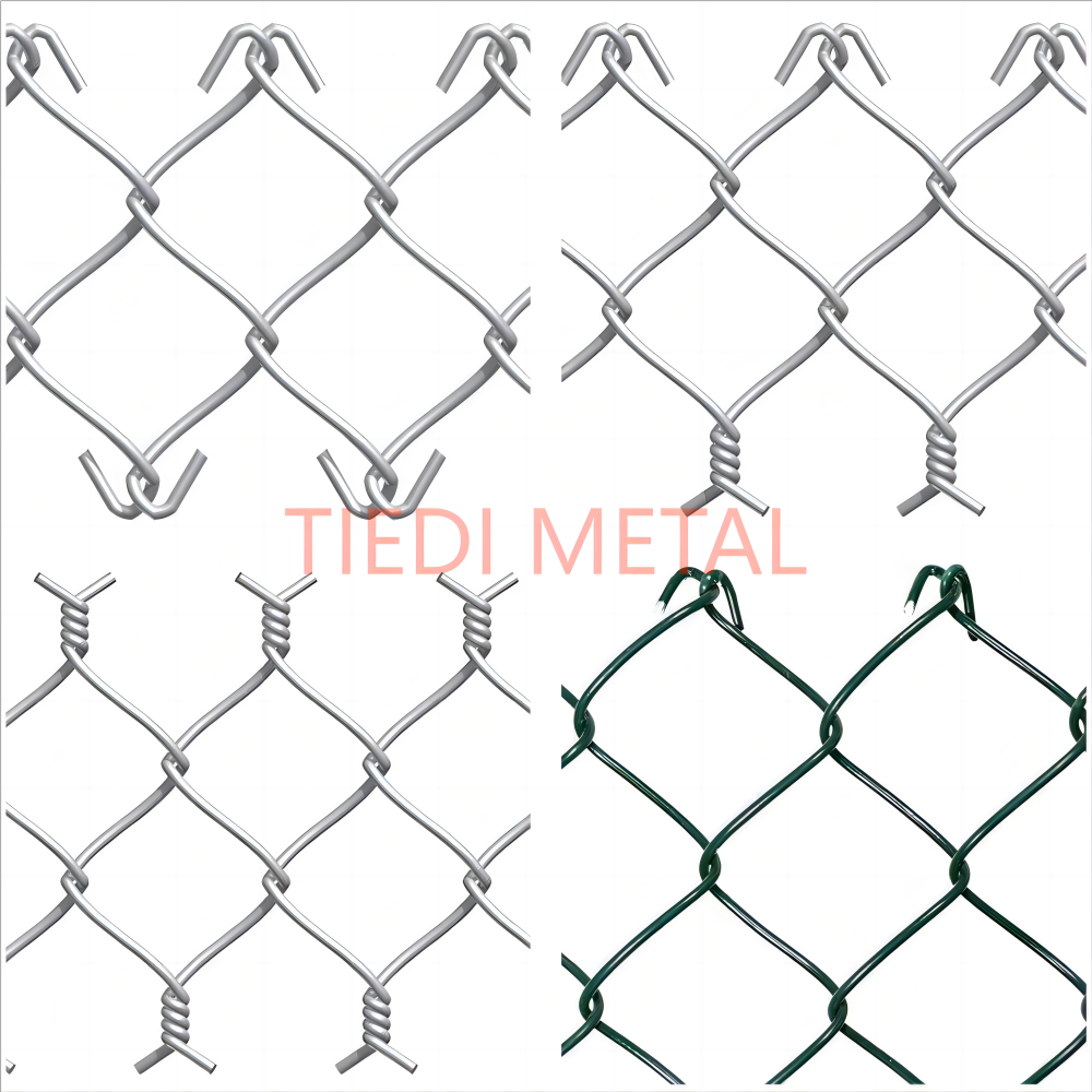 Wholesale Price Commercial Pvc Diamond Mesh Roll 6 Ft 8 Foot Black 6Ft Tall Chainlink Cyclone Wire Galvanized Chain Link Fence