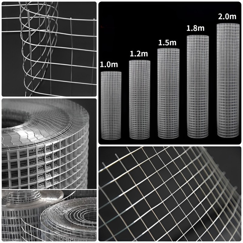 Good price 12 gauge 3/8 inch 1cmx1cm fence roll iron electro hot dipped galvanized welded wire mesh for chicken cage