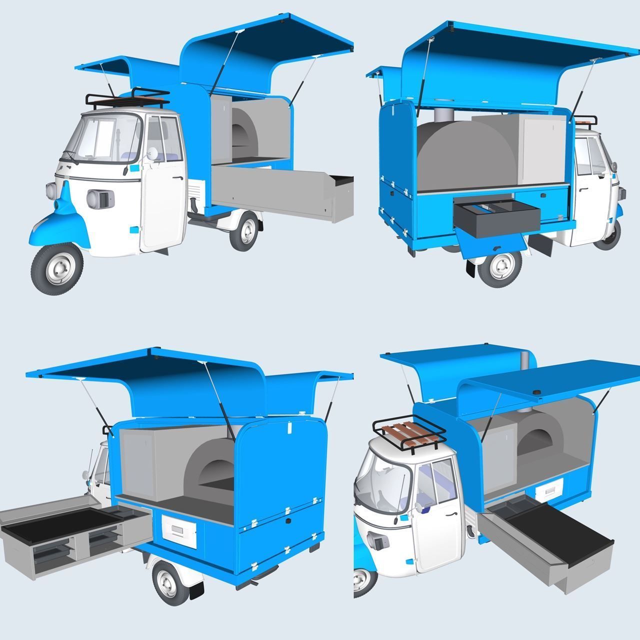 Taco Pizza Craigslist Customuzed Used Food Trucks Container Venditation With Full Kitchen Tricycle Food Truck