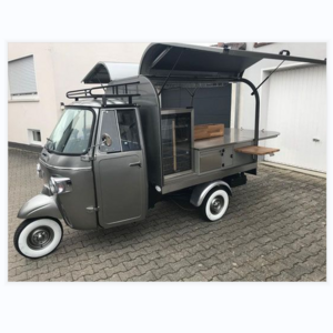 Mini Electric Mobile 3 Wheel Cotton Candy Food Truck Ice Cream Food Shop Tricycle Food Trucks