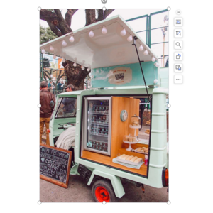 Newborn Electric Street Food Cart Mobile Food Truck Hotdog Tricycle Food Truck