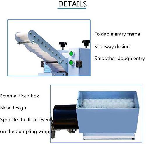 small gyoza skin wrapping naan dumpling Wrapper Making Machine for spring roll sheet maker