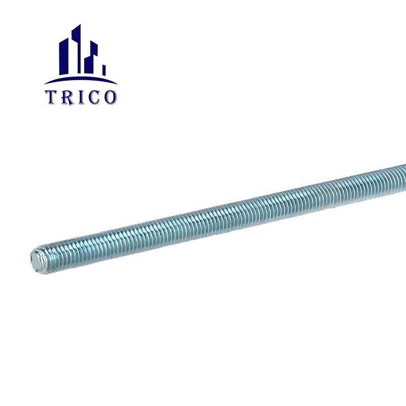 Hebei TRICO Galvanized Threaded Stud Rod Studs Threaded Rods 304 Stainless Steel Full Thread Tod