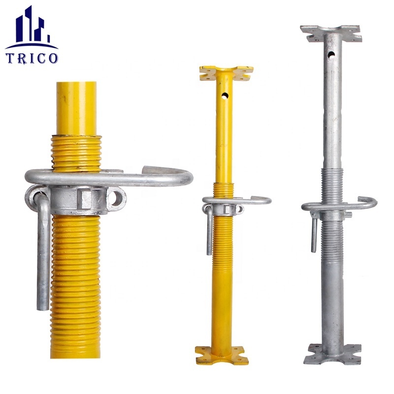 100% New Adjustable Steel Prop Formwork Supporting Heavy Duty 48/60mm Galvanized Acro Prop Jack Post