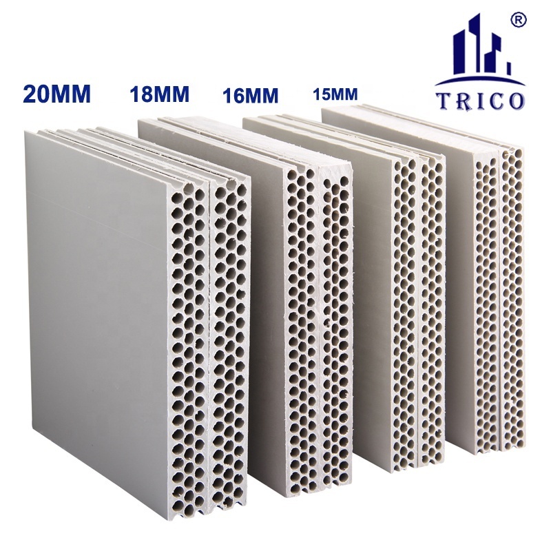 Factory Price Concrete Formwork Plastic Shuttering Formwork PP Hollow Plastic Formwork Board