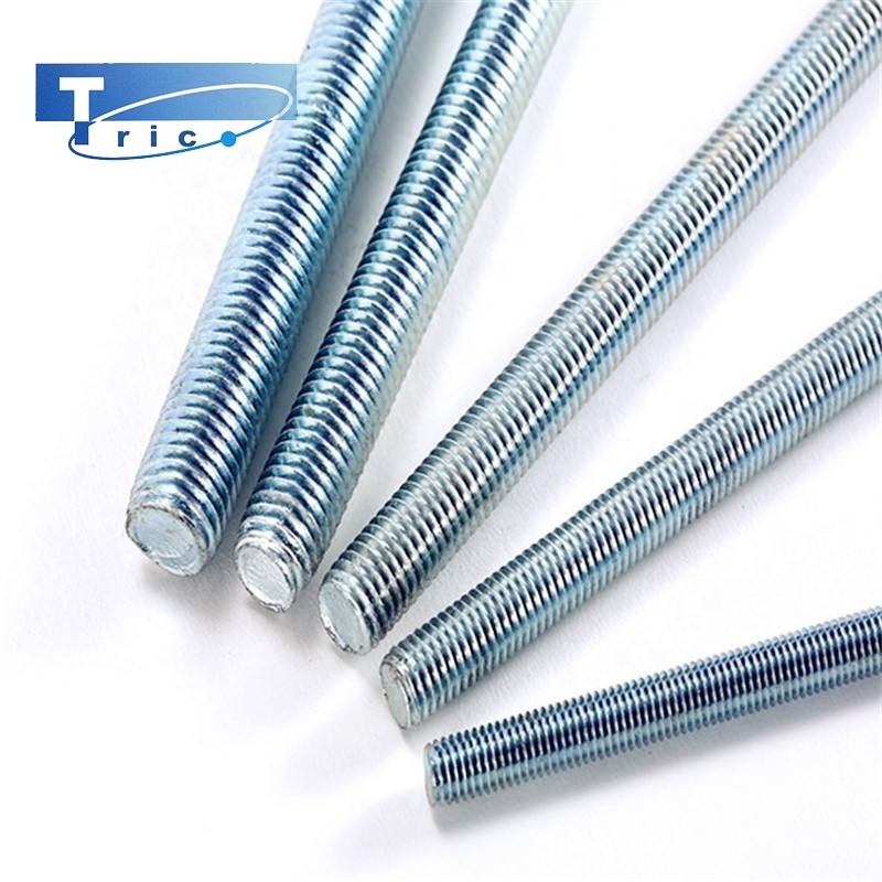 Wholesale DIN975 a2-70 stainless steel Double end all Threaded rods Metal Full thread stud galvanized threaded bar