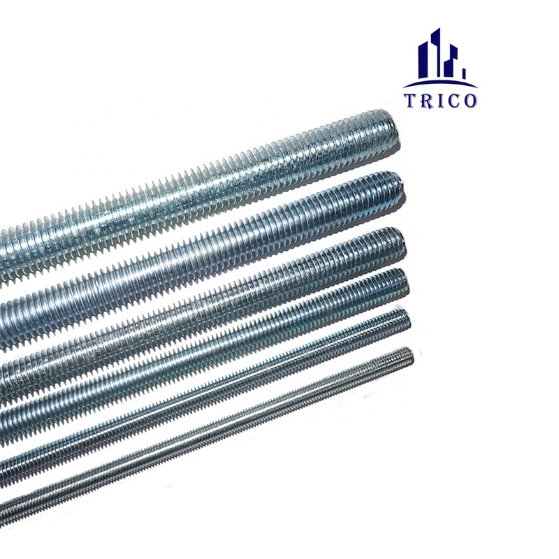 Wholesale DIN975 a2-70 stainless steel Double end all Threaded rods Metal Full thread stud galvanized threaded bar