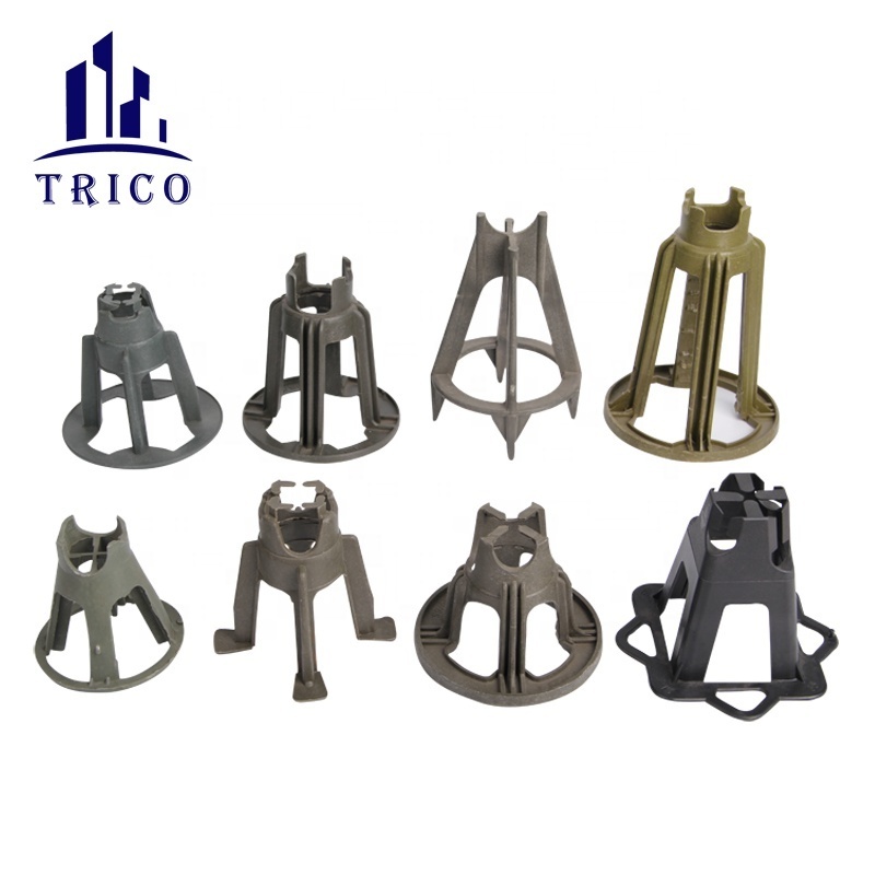 Wholesale Plastic Concrete Rebar Spacer Rebar Chair  Clip on for Reinforced Concrete Supporting