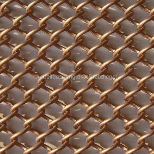 Fashionable decorative mesh /Metal mesh curtain/China factory supply hot sale The most popular wall cladding decorative mesh