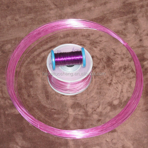 2mm craft color aluminum wire,aluminum colored wires,Coated aluminum wire