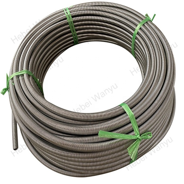 2 inch stainless steel pipe corrugated fuel hose bellows pipe