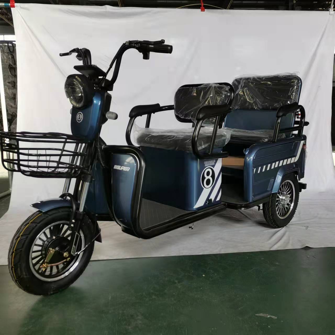 moto tricycle motorized folding adult electric bicycle three wheel electric scooters bike electric tricycle for handicapped