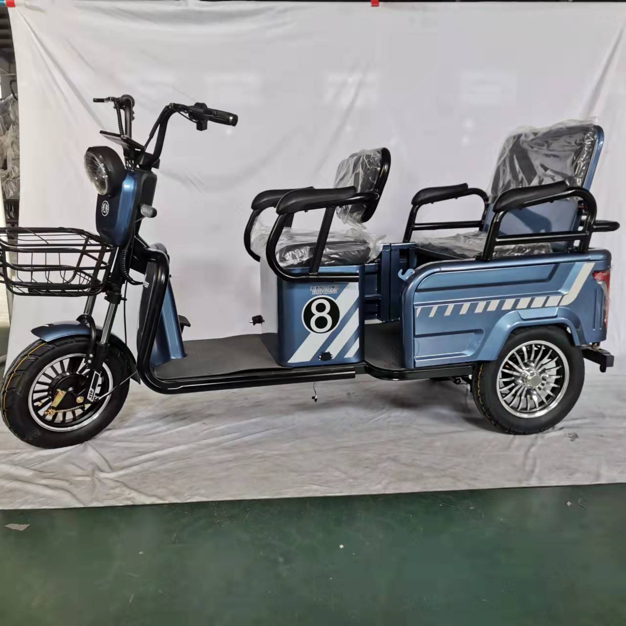 moto tricycle motorized folding adult electric bicycle three wheel electric scooters bike electric tricycle for handicapped