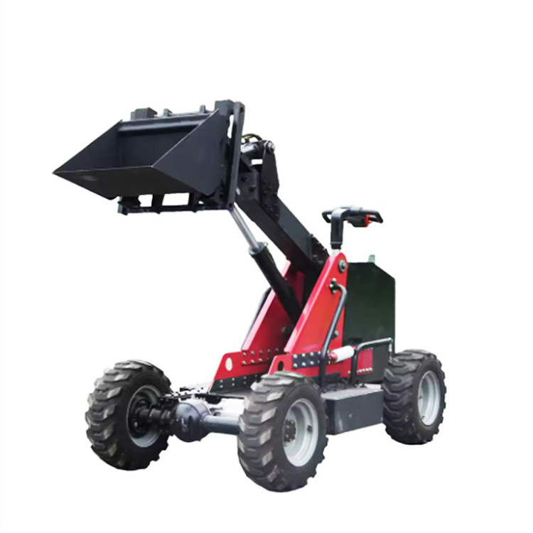 Factory direct sales load 800kg outdoor mini electric portable all-terrain off-road forklift