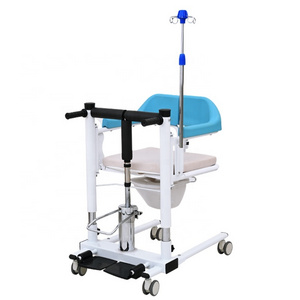 Wholesale Medical Portable Elderly Toilet Mobile Wheelchair Nursing Patient Hydraulic Lift Transfer Chair