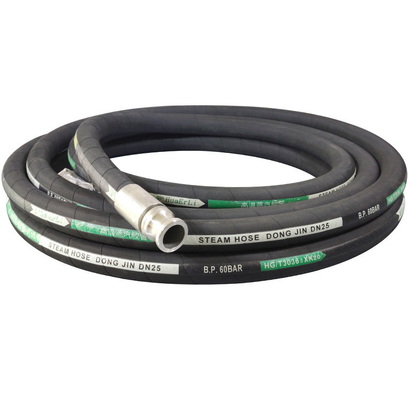 oil and weather resistant rubber hose Steel Wire Braid hydraulic Hose for chemical industry