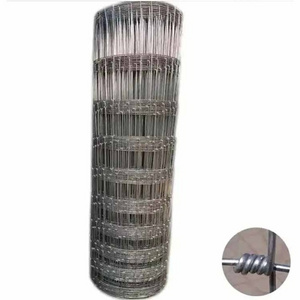 Field Farm Fencing Net Cattle Wire Mesh Fence Rolls Galvanized Ring Lock Cattle Fence Nets