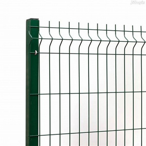 best selling Home Outdoor Decorative 3d Curved Welded Wire Mesh Garden Fence panel