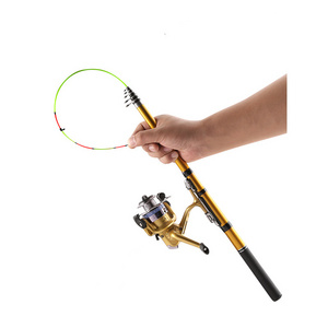 Professional manufacturing of portable fishing rod mini telescopic rod fishing gear sea fishing short rod