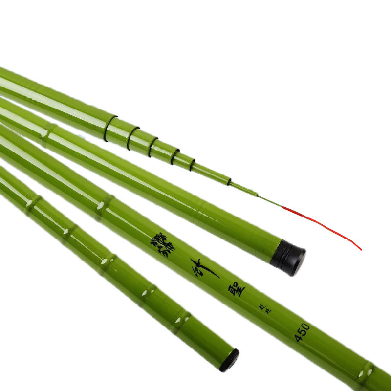 4.5m,5.4m,6.3m Fresh Water Hard Fiberglass Hand Pole Telescopic Carp Fishing Rod Taiwan Fishing Rod