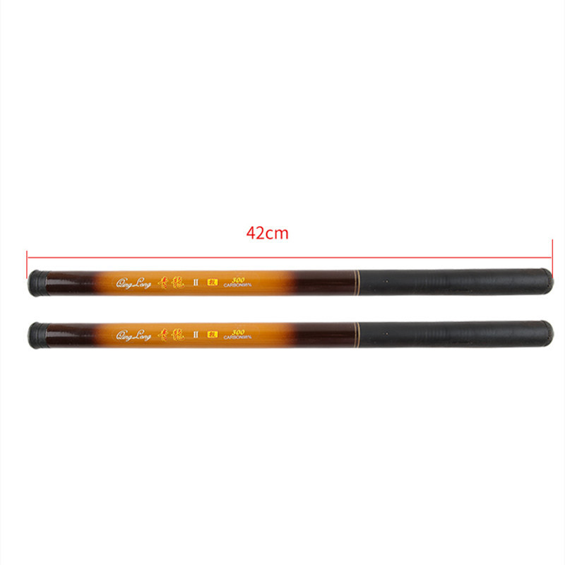 Hot sale 1.8m/2.1m/2.4m/2.7m/3m/3.6m/4.5m/5.4m fiberglass telescopic  fishing rod for river lake pond