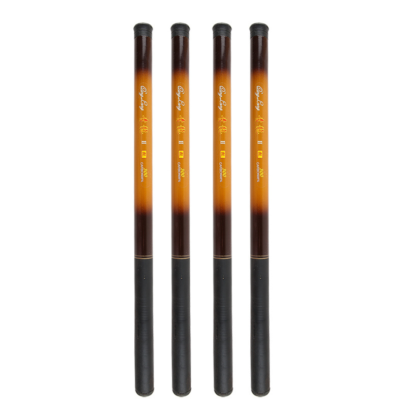 Hot sale 1.8m/2.1m/2.4m/2.7m/3m/3.6m/4.5m/5.4m fiberglass telescopic  fishing rod for river lake pond